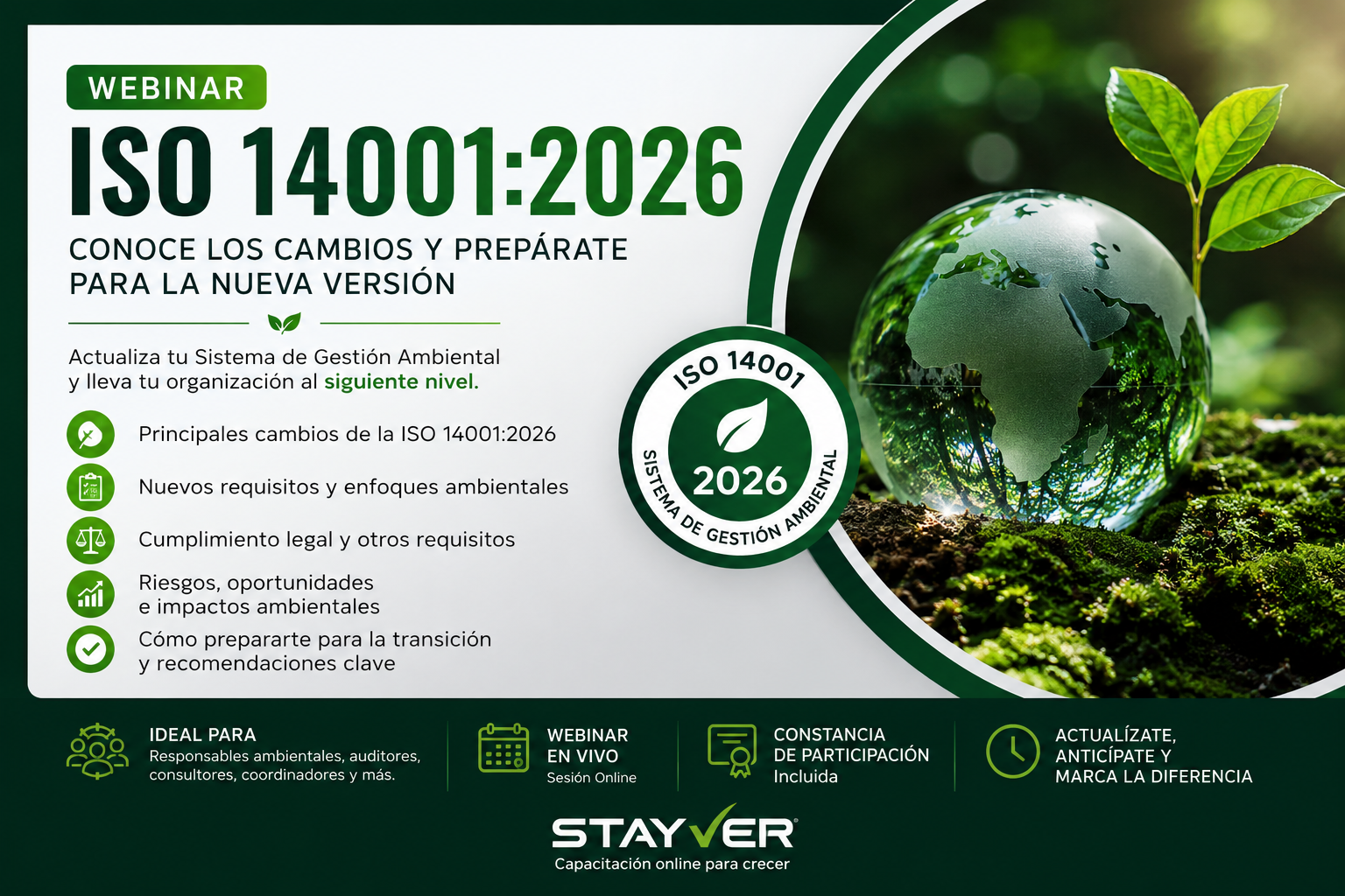 ISO 14001:2026 Webinar de Generalidades