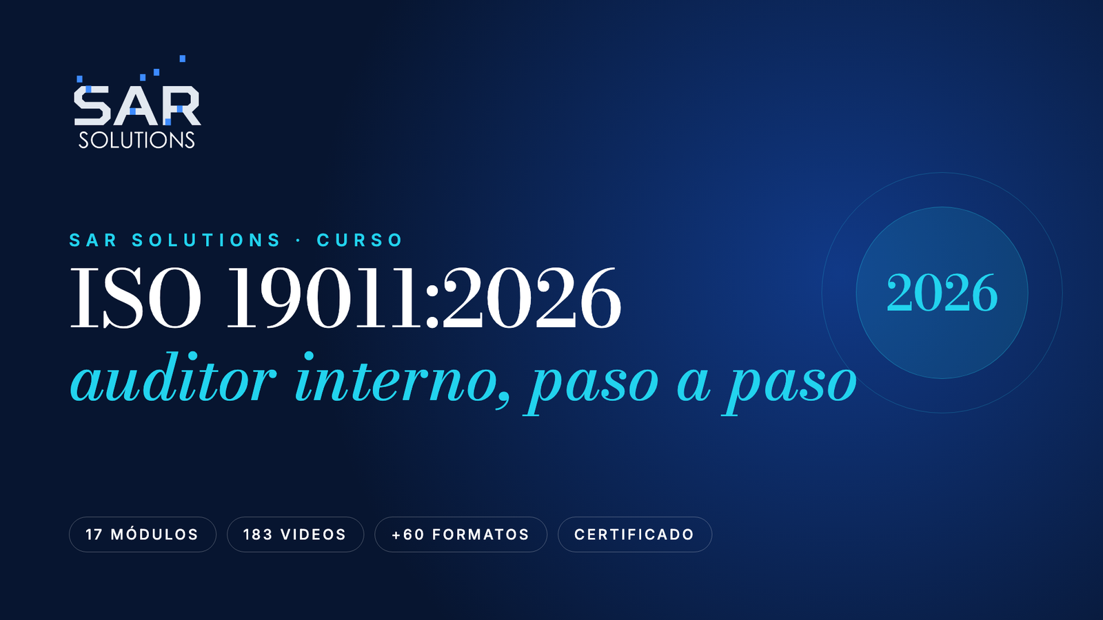 ISO 19011:2026: Auditor interno de sistemas de gestión, paso a paso